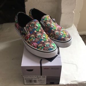 VANS NINTENDO SLIP ONS